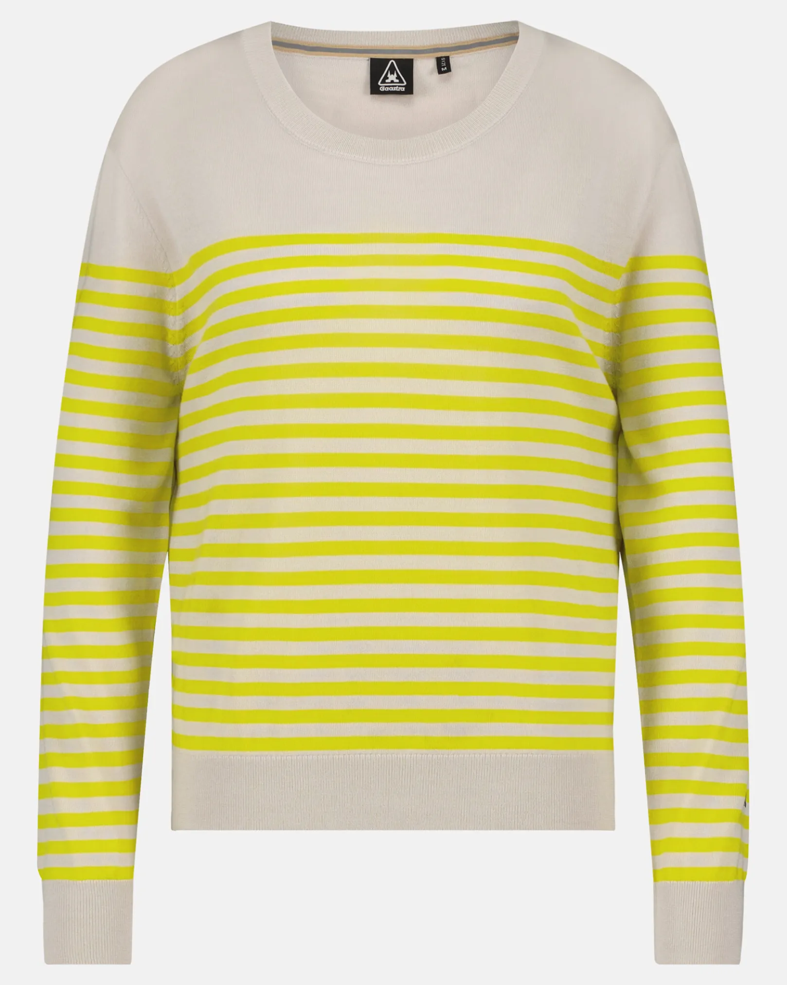 Luxueuze 100% Merino Smerlada Gestreepte Blouse