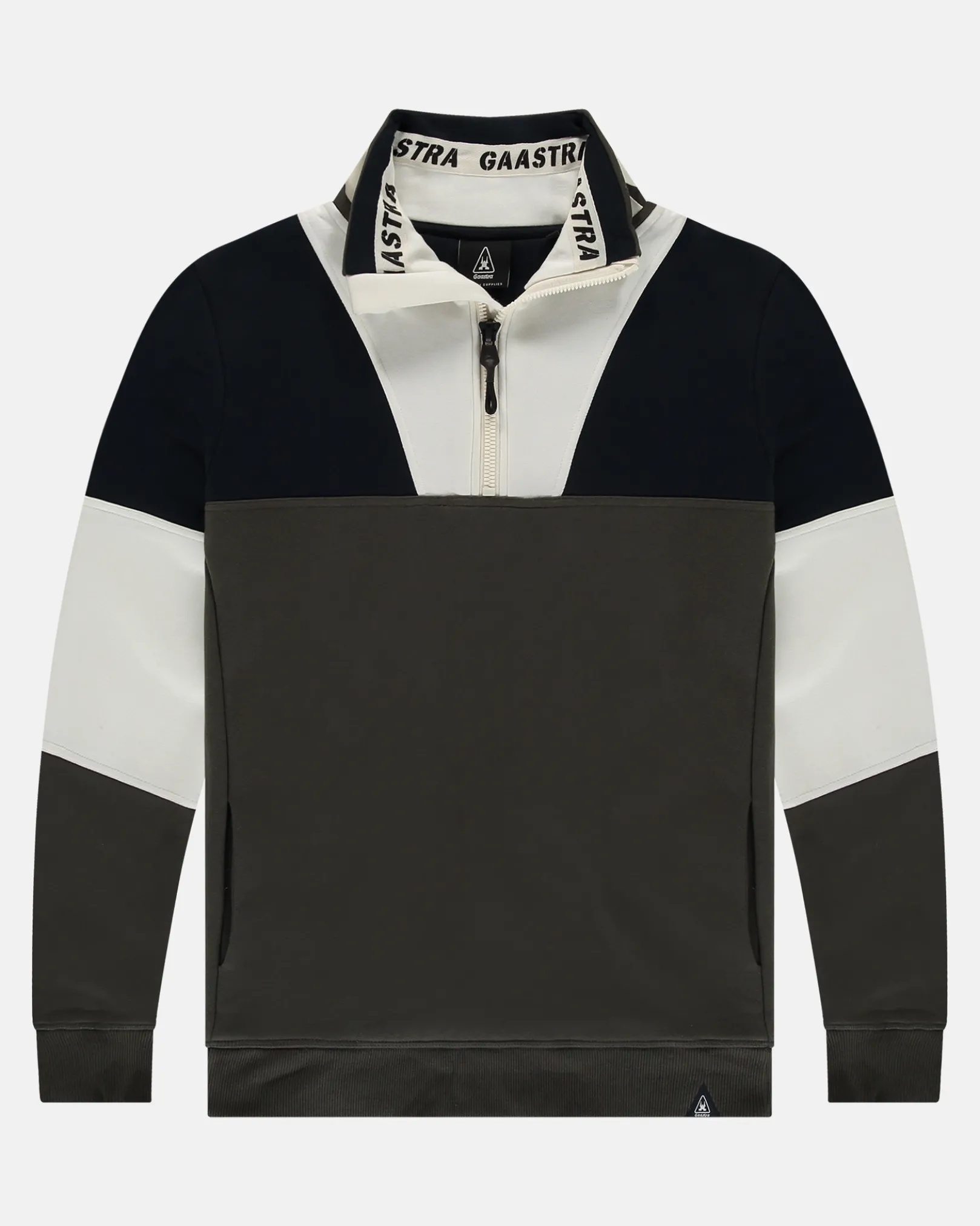 Retro Trui Upstream Met Color Blocking